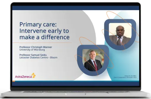 Watch Professors C. Wanner and S. Seidu Discuss the Critical Importance of CKD Early Diagnosis in Primary Care